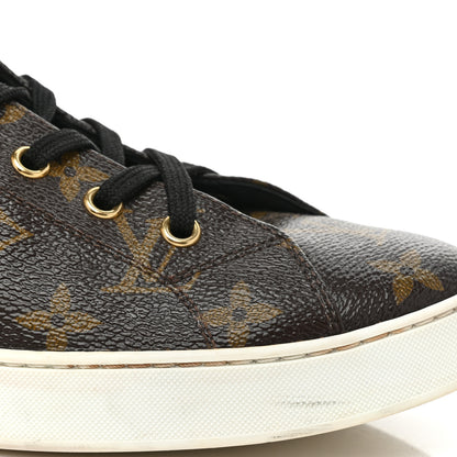 Louis Vuitton Calfskin Monogram World Tour Sneaker Boot 38.5 20 of 20