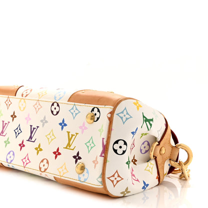 Louis Vuitton Monogram Multicolor Beverly MM White 10 of 10