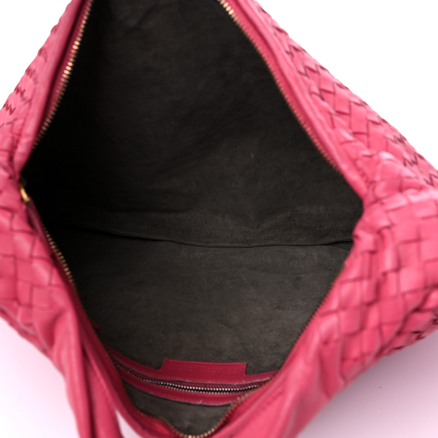Bottega Veneta Nappa Intrecciato Large Veneta Hobo Rosa Shock 5 of 12