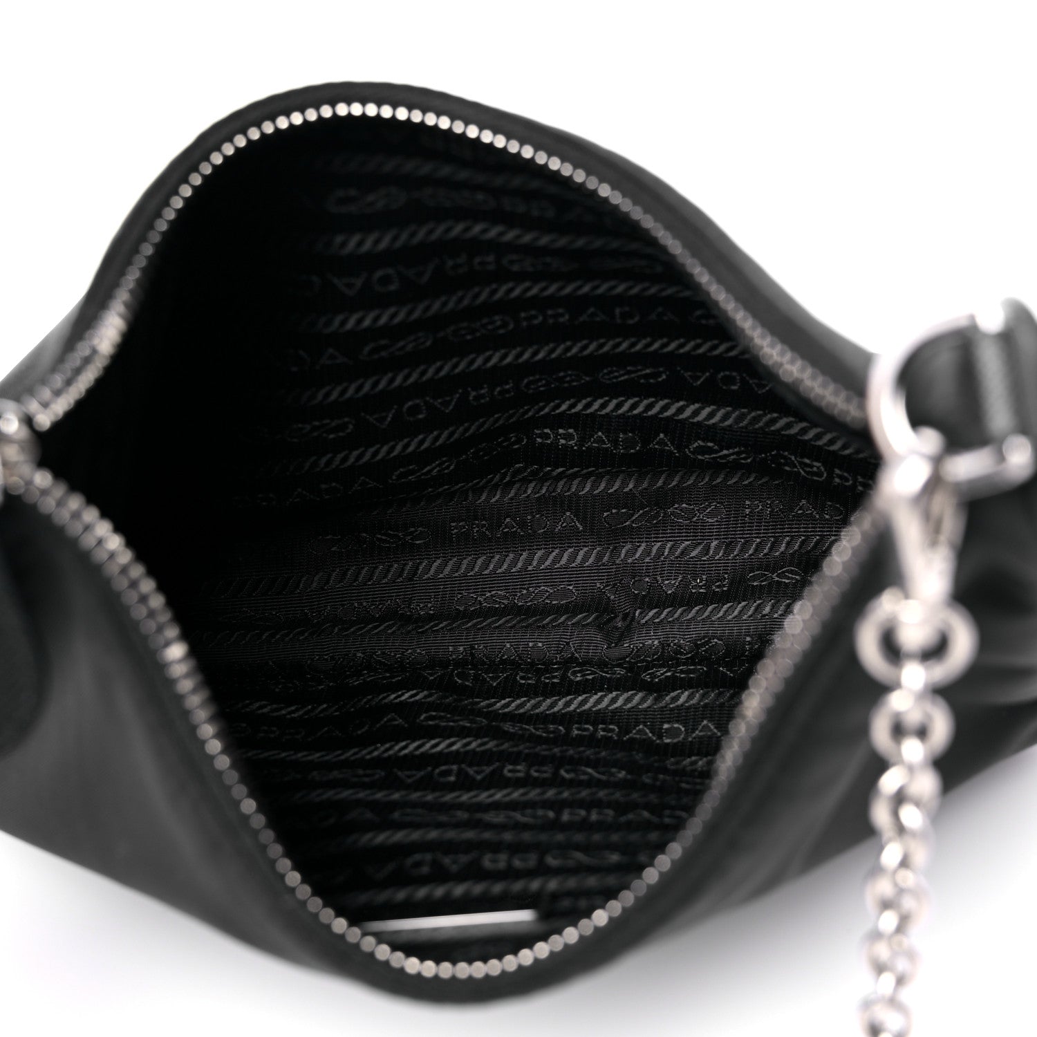 Prada Nylon Re-Edition 2005 Shoulder Bag Black 5 of 9