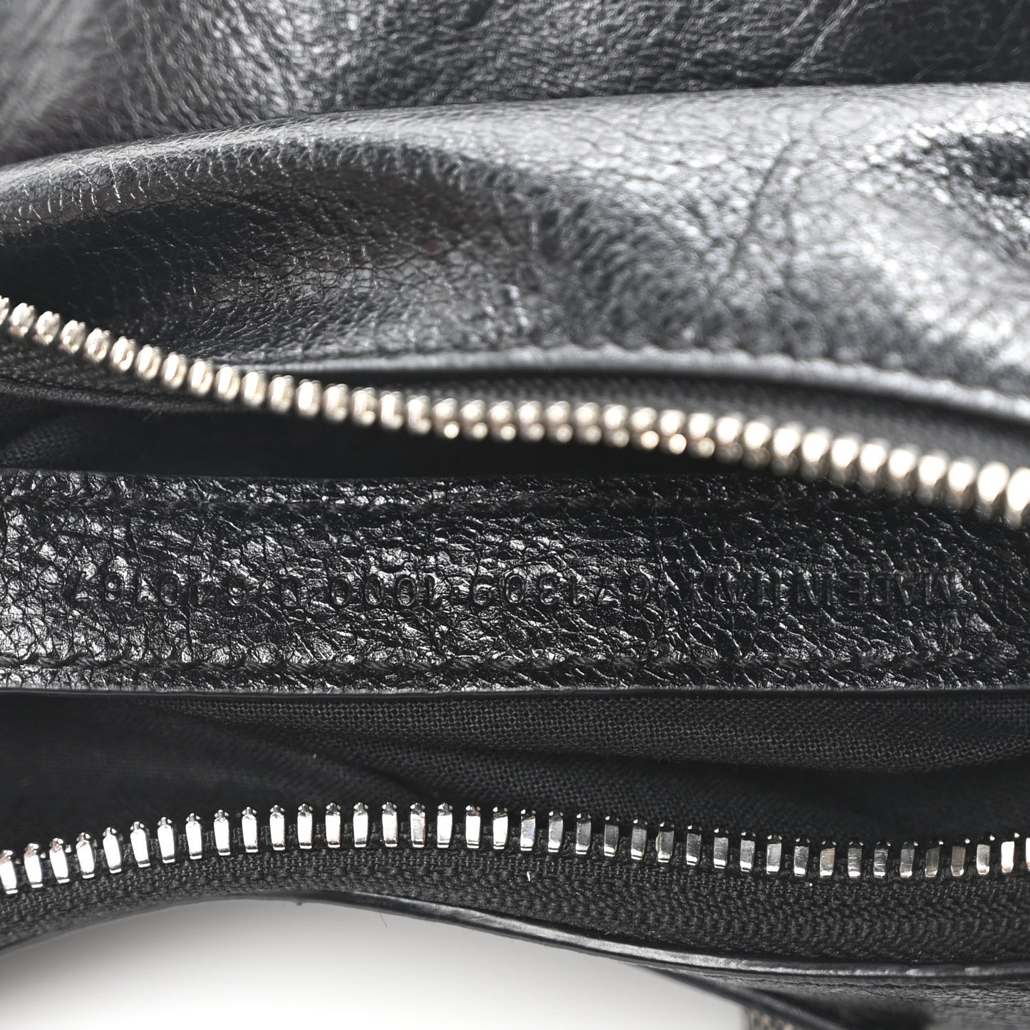 Agneau Arena Le Cagole Shoulder Bag XS Black