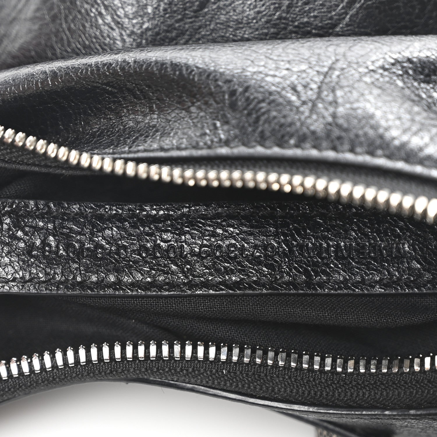 Balenciaga Agneau Arena Le Cagole Shoulder Bag XS Black 7 of 10