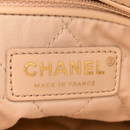 Chanel Shiny Calfskin Quilted Small Chanel 22 White 7 of 13