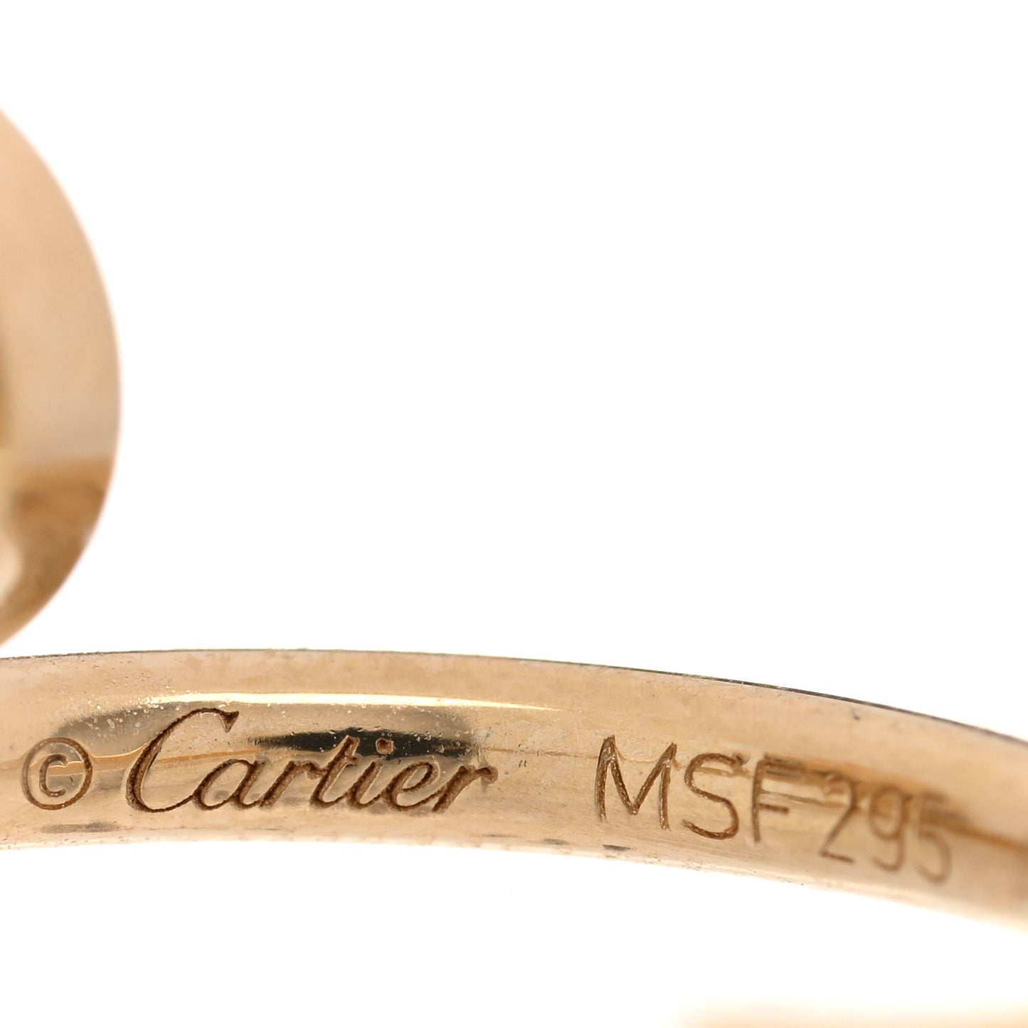 18K Yellow Gold Juste Un Clou Hoop Earrings