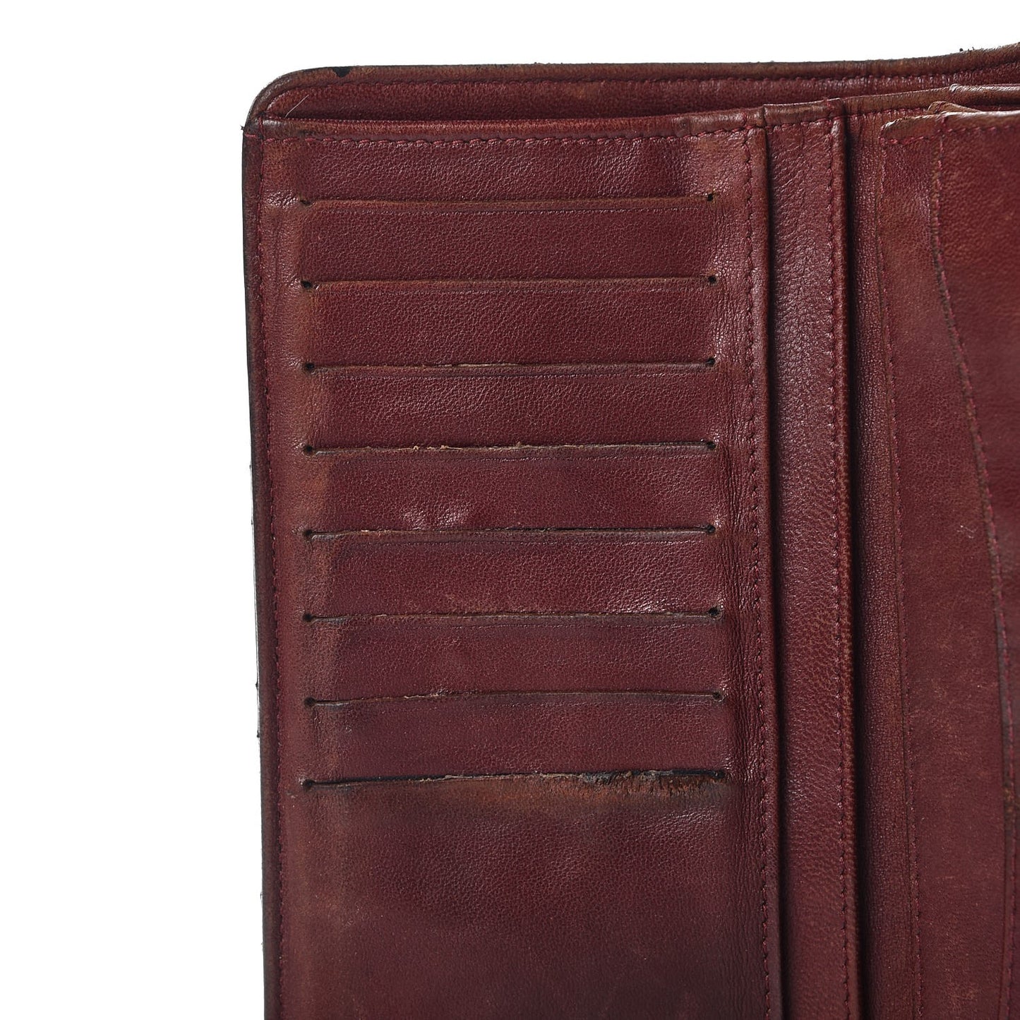 Lambskin Quilted Yen Wallet Black