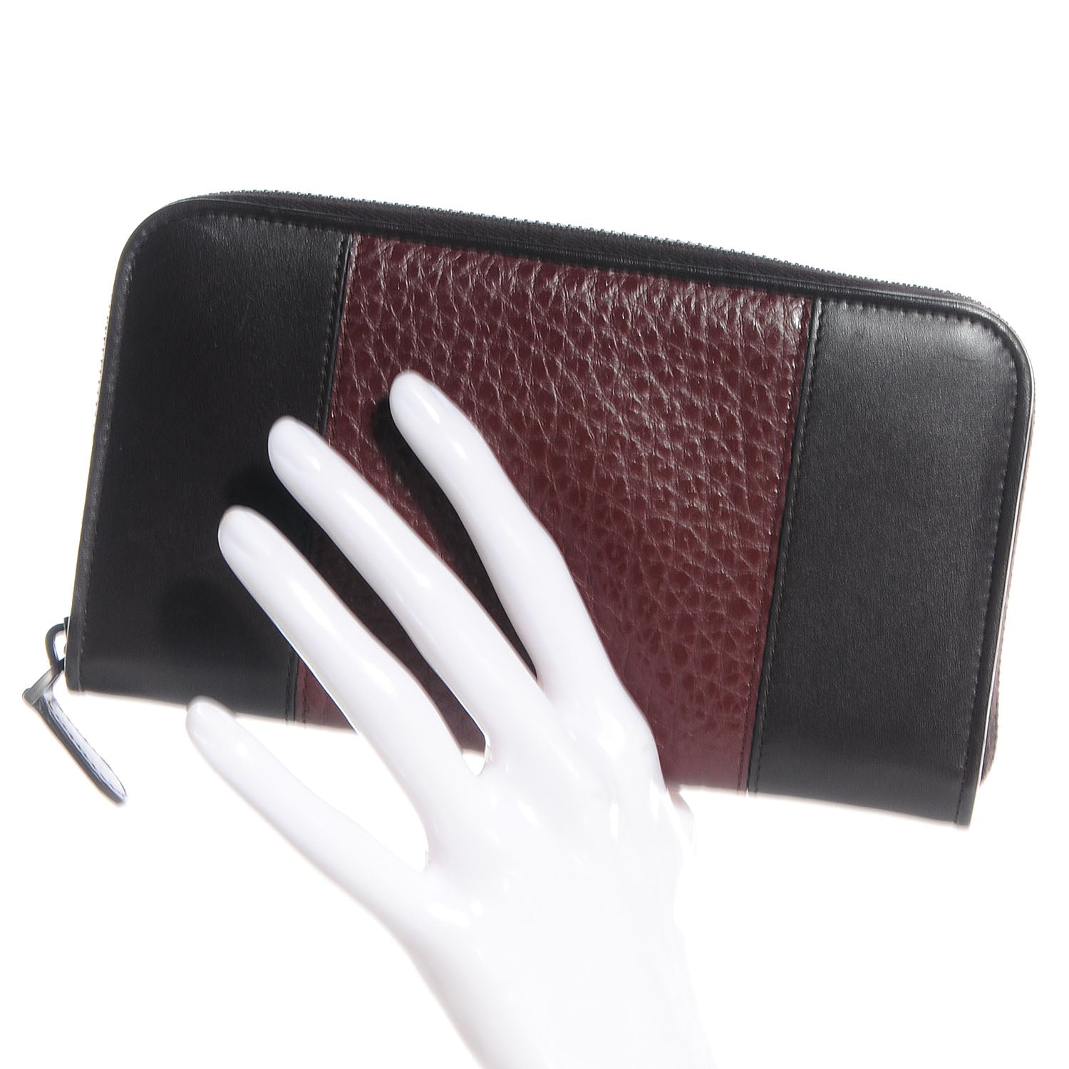 Bottega Veneta Light Calf Zip Around Wallet 2 of 9