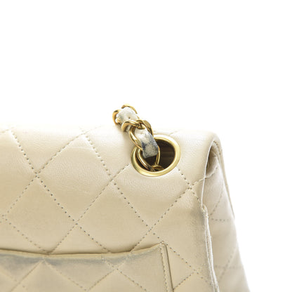 Chanel Lambskin Quilted Mini Square Flap Beige 17 of 19