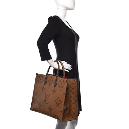 Louis Vuitton Reverse Monogram Giant Onthego GM 3 of 14