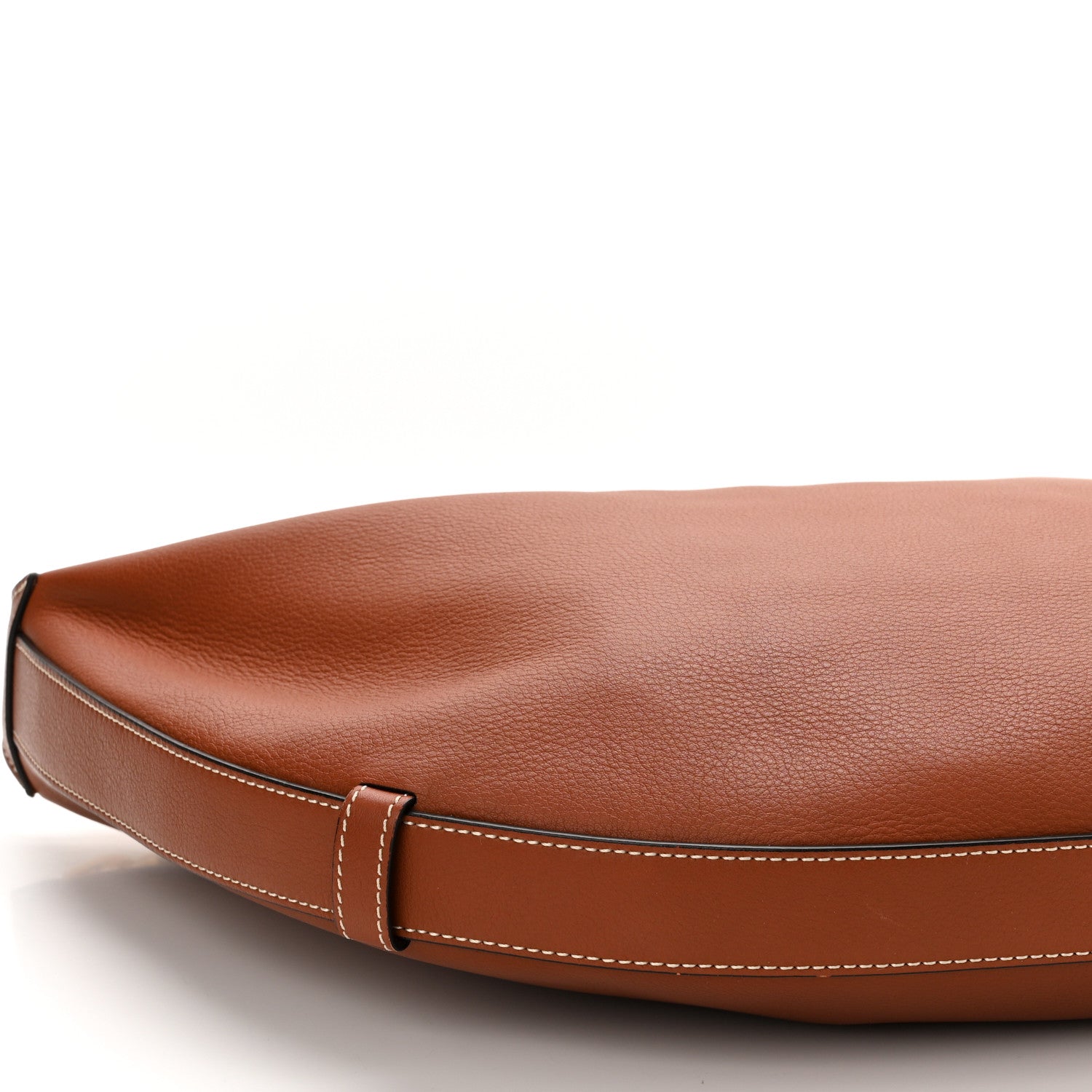 Celine Supple Calfskin Medium Strap Leandre Shoulder Bag Brown 8 of 9