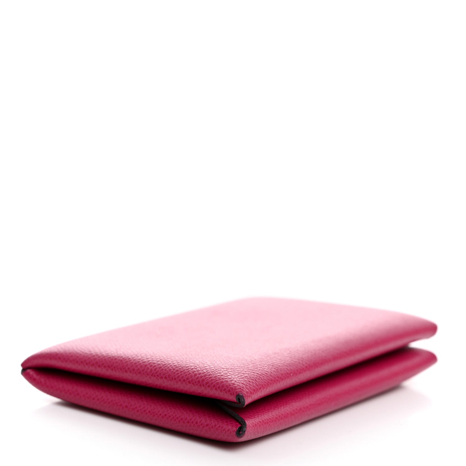 Hermes Epsom Calvi Card Case Rose Pourpre 4 of 8