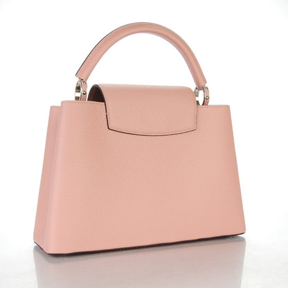 Louis Vuitton Taurillon Capucines PM Magnolia 3 of 7