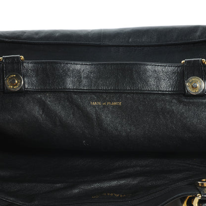 Chanel Lambskin Jumbo Shoulder Bag Black 7 of 9
