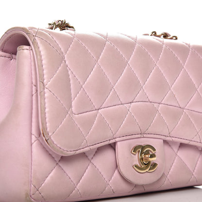 Chanel Lambskin Quilted Mini Mademoiselle Chic Flap Pink 8 of 17