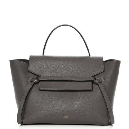 Celine Grained Calfskin Mini Belt Bag Grey 1 of 18
