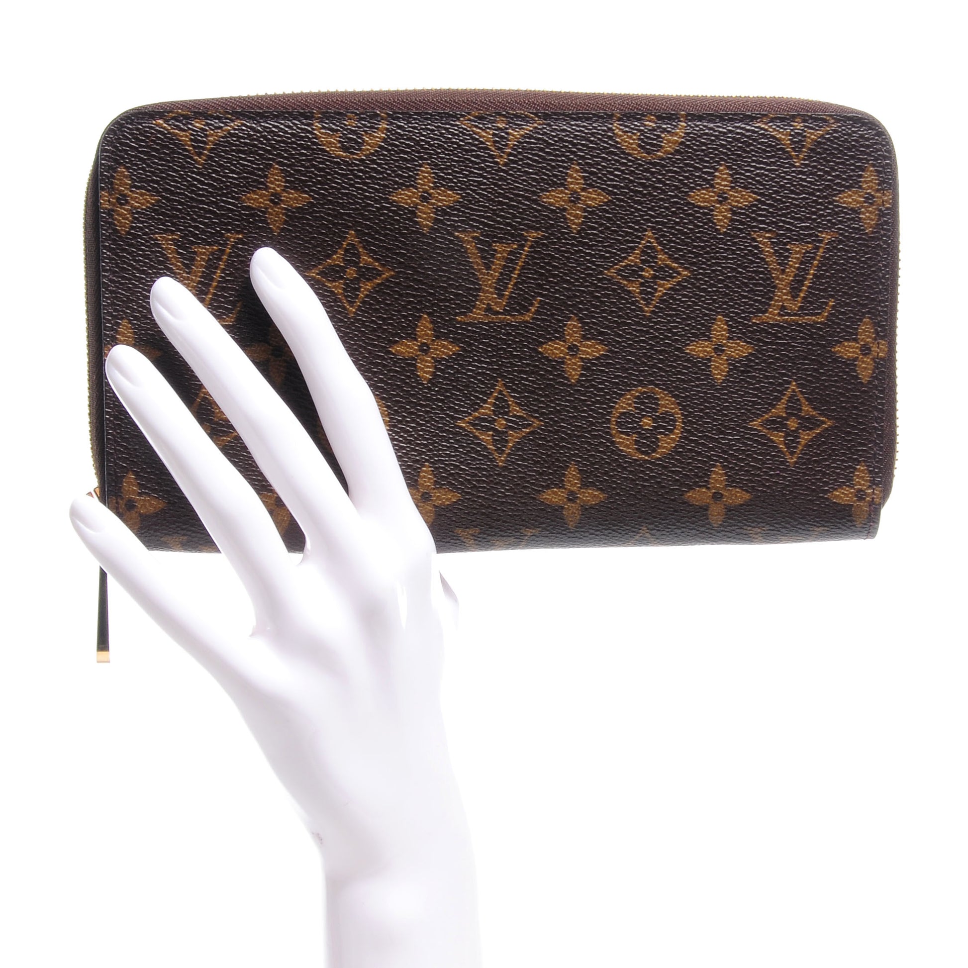 Louis Vuitton Monogram Zippy Organizer Wallet 2 of 7