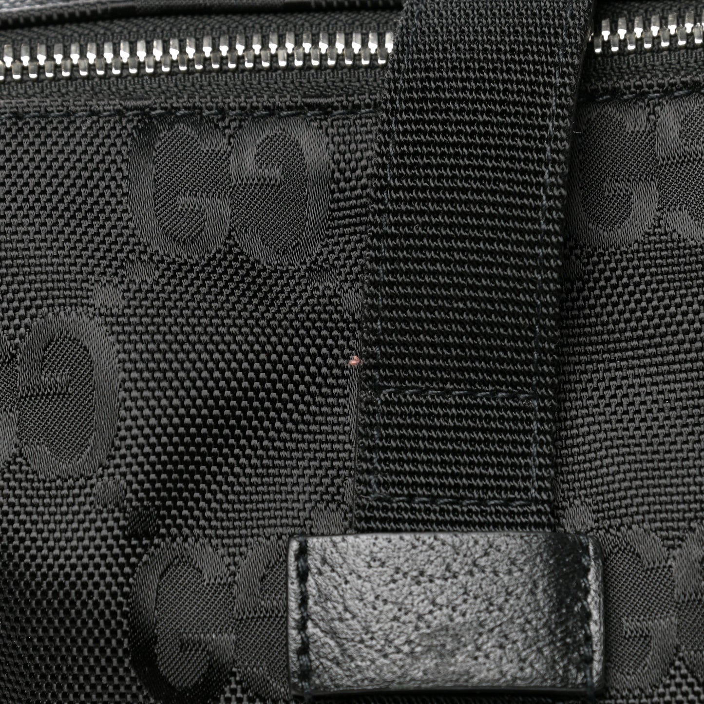 Econyl Nylon Monogram Off The Grid Duffle Bag Black