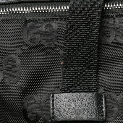 Gucci Econyl Nylon Monogram Off The Grid Duffle Bag Black 10 of 11