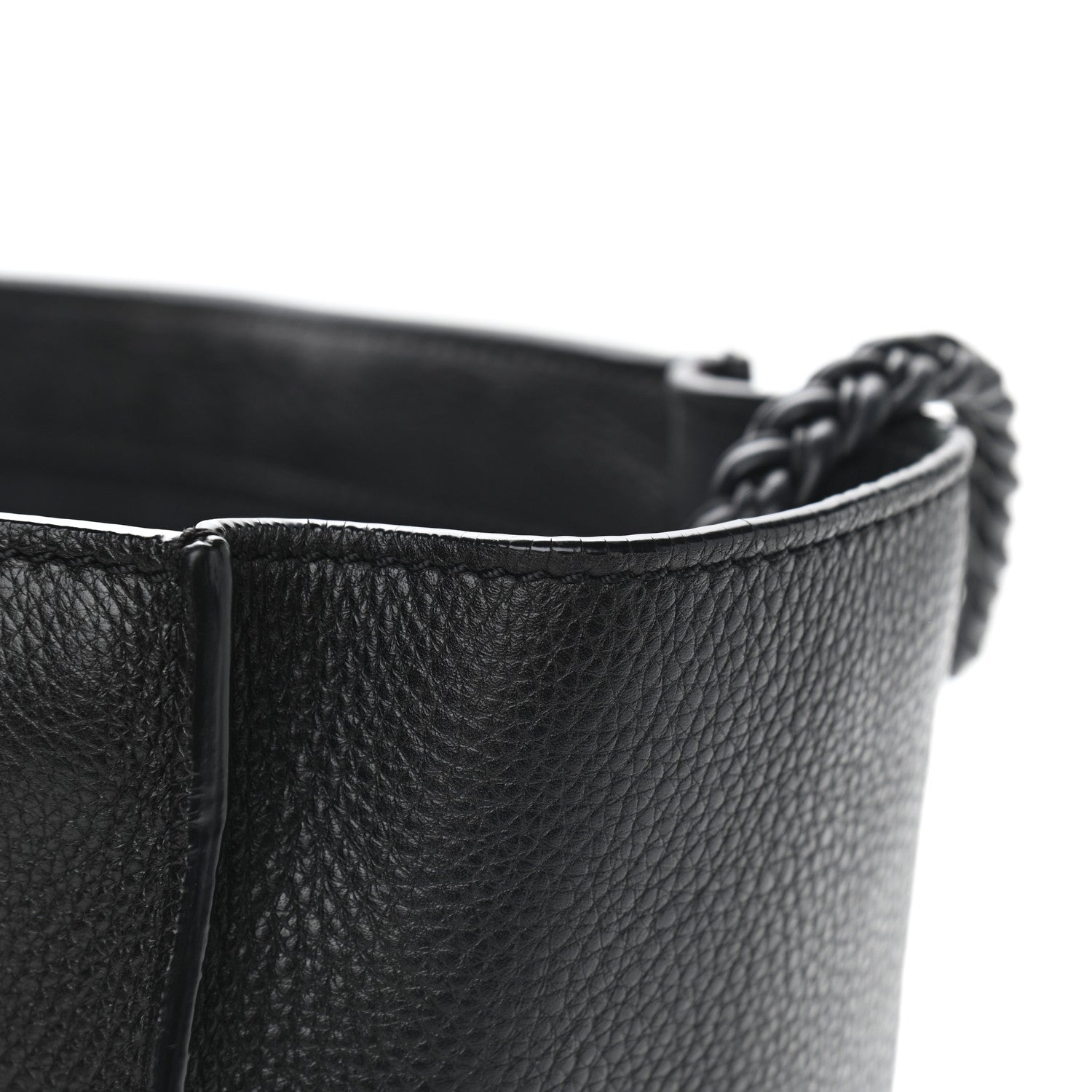 Valentino Garavani Grained Calfskin To Be Cool Tote Black 12 of 12