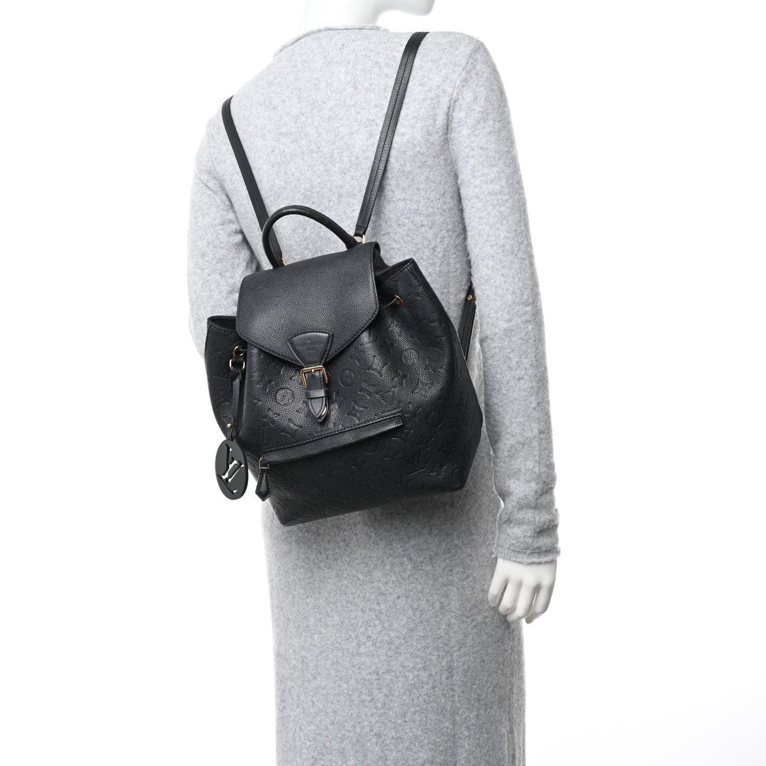 Louis Vuitton Empreinte Montsouris NM Backpack Black 2 of 10