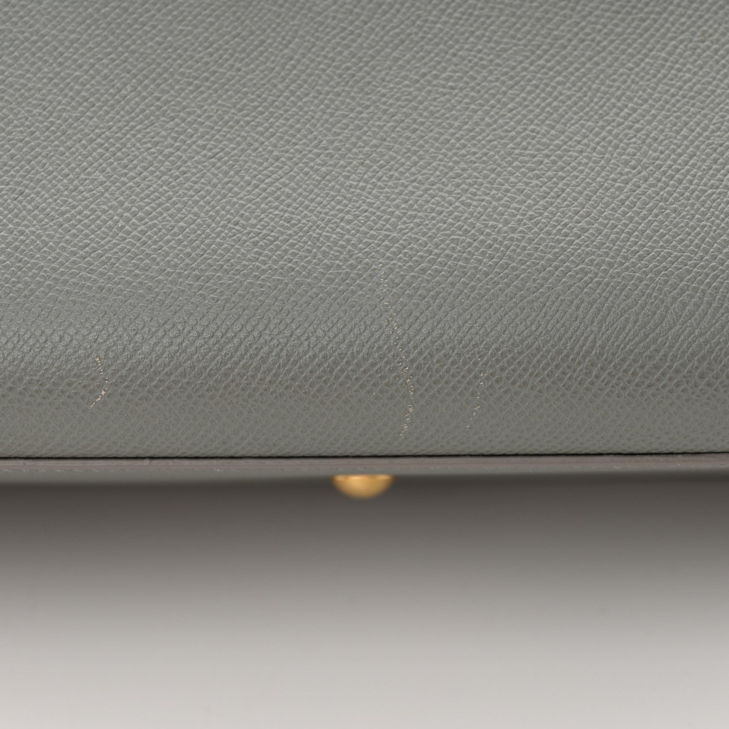 Christian Dior Grained Calfskin Large St. Honore Tote Grey Stone 13 of 13