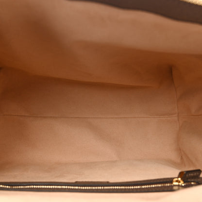 Gucci GG Supreme Monogram Web Medium Ophidia Tote Bag Brown 5 of 10