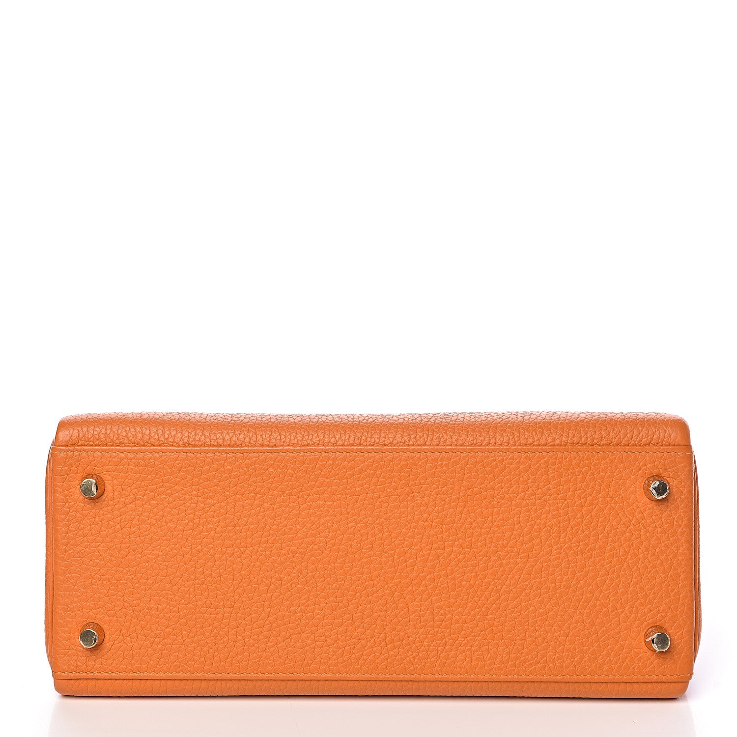 Hermes Taurillon Clemence Kelly Retourne 28 Abricot 34 of 38