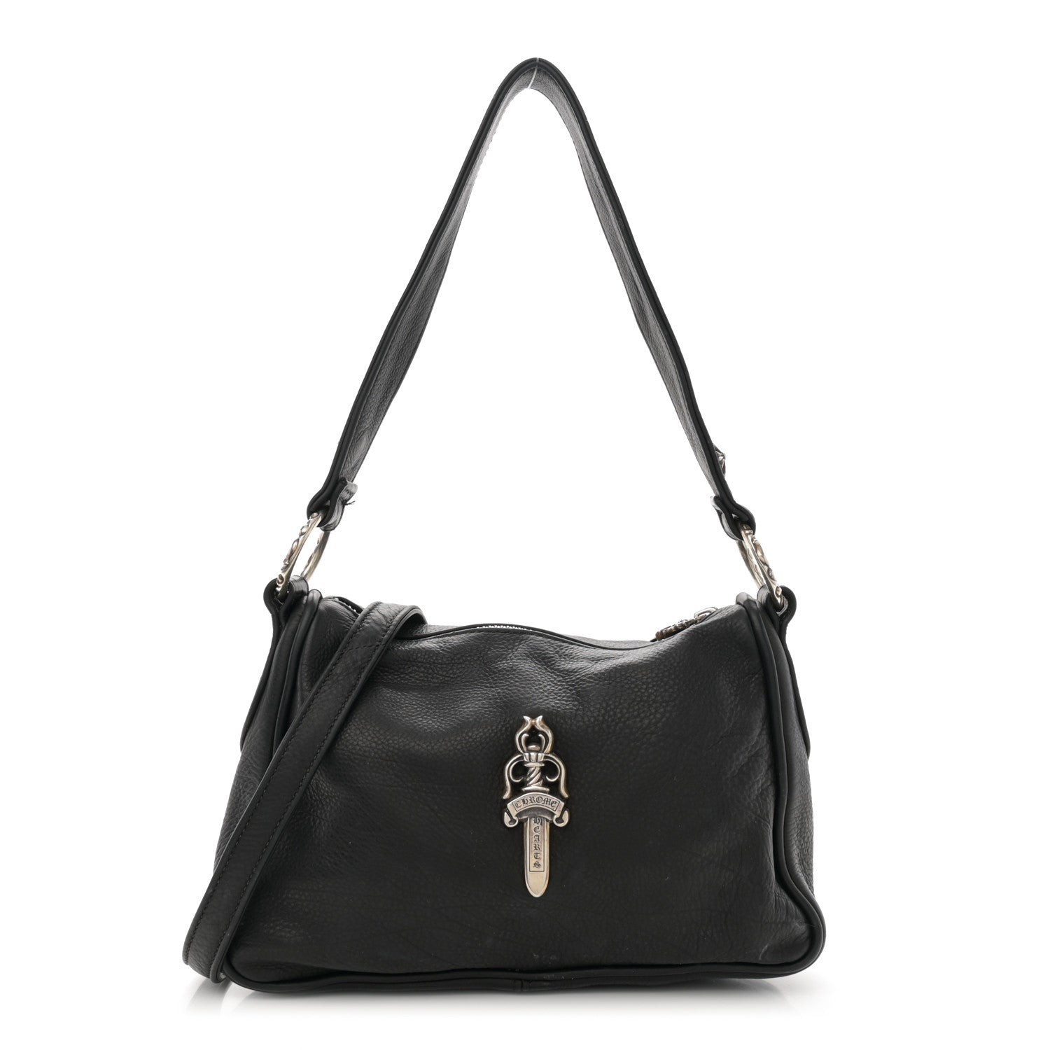 Chrome Hearts Grained Calfskin Chicken Nugget Bag Black 1 of 13