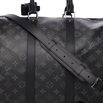 Louis Vuitton Monogram Eclipse Keepall Bandouliere 45 6 of 8
