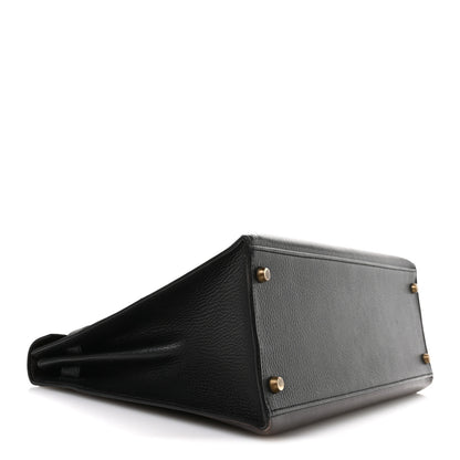 Hermes Ardennes Courchevel Kelly Sellier 35 Black Ebene 4 of 11