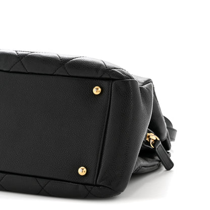Chanel Caviar Quilted Timeless CC Soft Tote Black 10 of 14