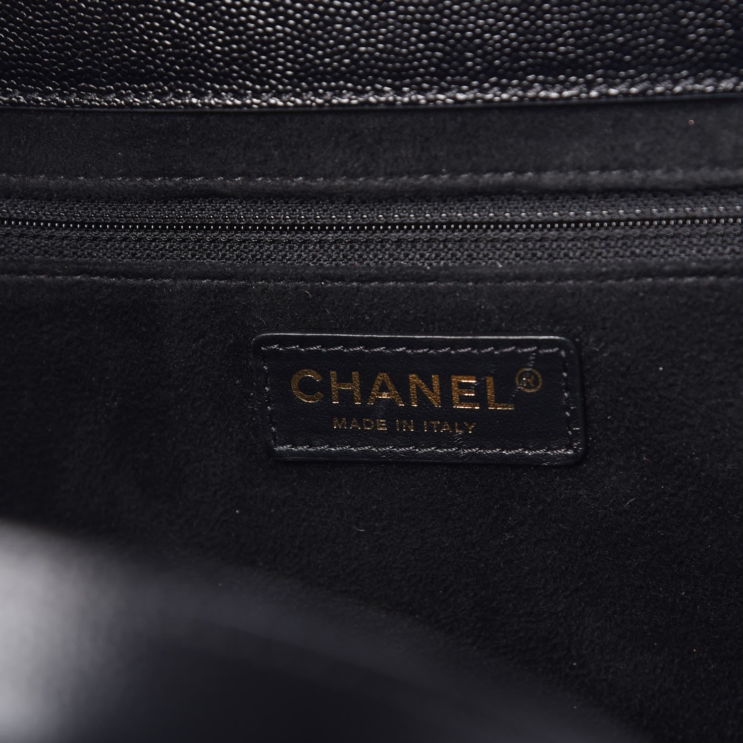 Chanel Caviar Small Studded Deauville Tote Black 7 of 11