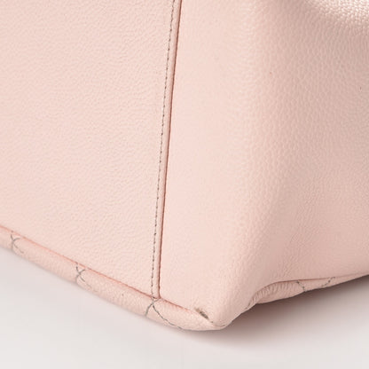 Chanel Caviar Quilted Grand Shopping Tote GST Light Pink 16 of 16