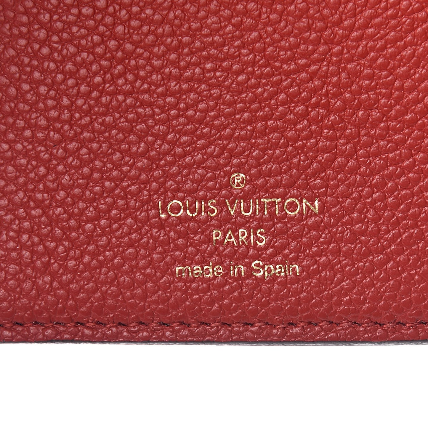Monogram Pallas Compact Wallet Cherry