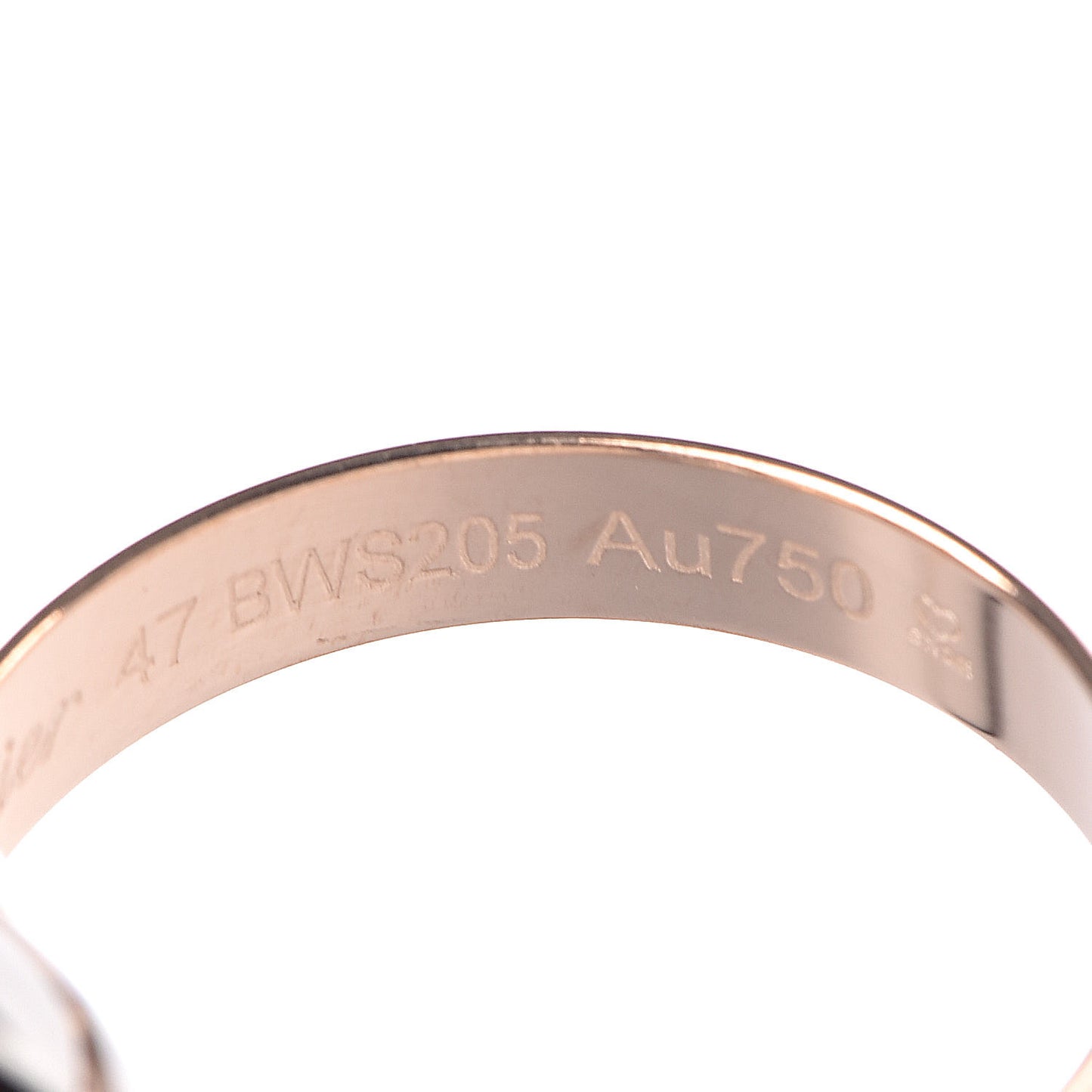 18K Pink Yellow White Gold Classic Trinity Ring 47 4