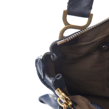 Chloe Calfskin Medium Marcie Satchel Teal 9 of 13