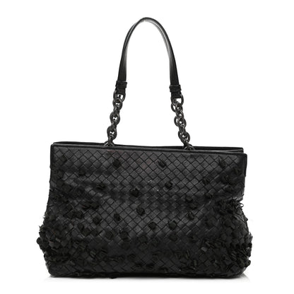 Bottega Veneta Nappa Intrecciato Naruto Knot Tote Black 1 of 15
