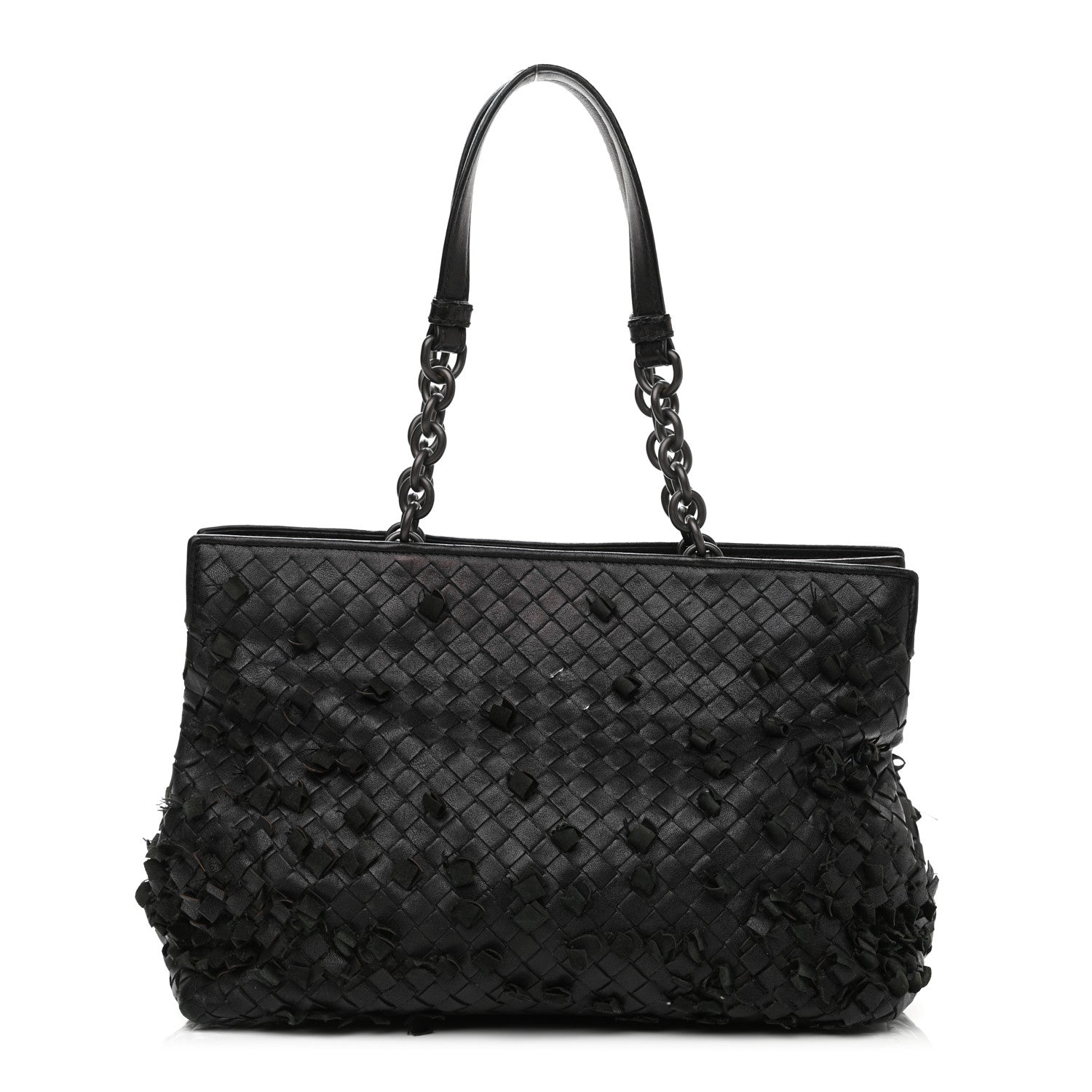 Bottega Veneta Nappa Intrecciato Naruto Knot Tote Black 1 of 15