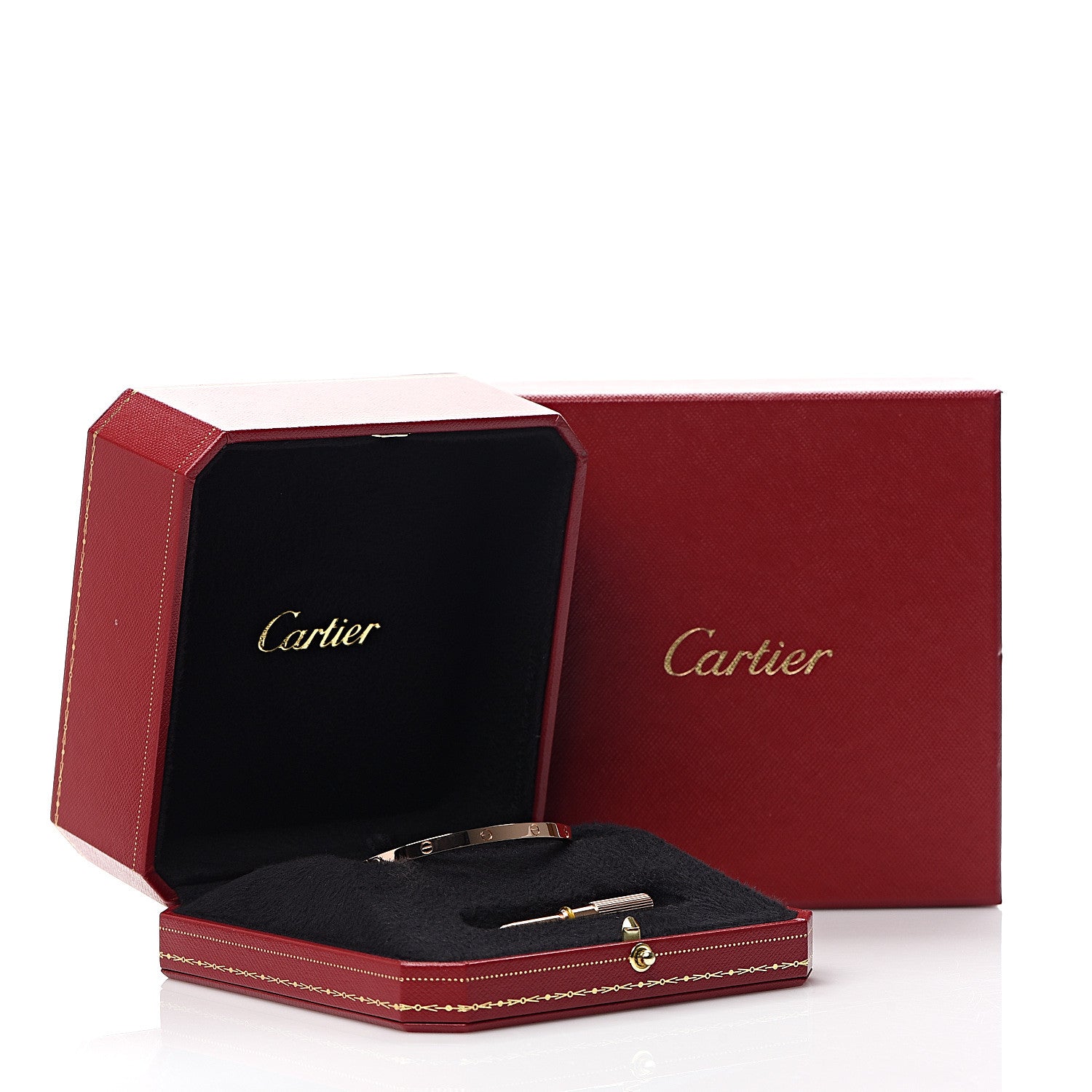 Cartier 18K Pink Gold Small LOVE Bracelet 17 5 of 5