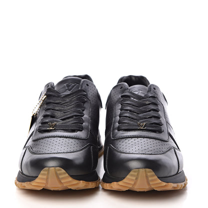 Louis Vuitton X SUPREME Calfskin Run Away Sneakers 7 Black 2 of 10