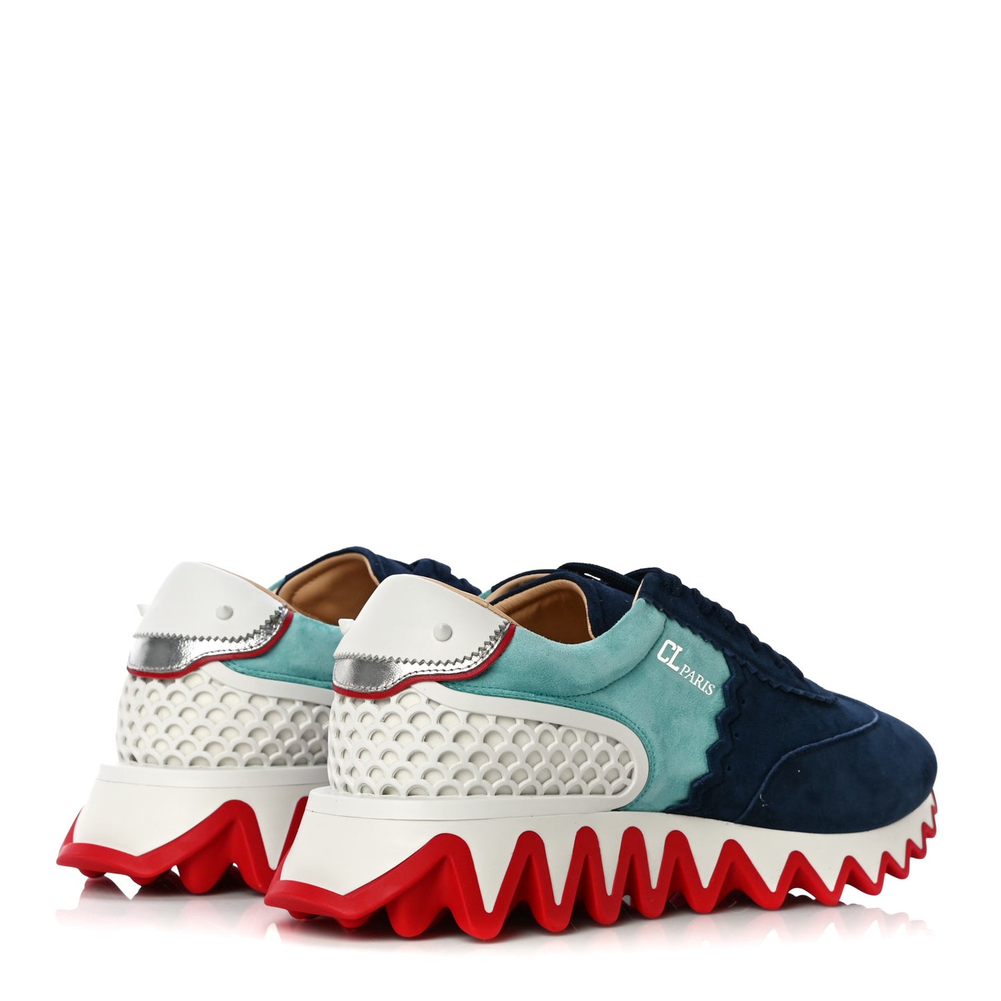 Suede Mens Loubishark Sneakers 43 Blu Scuro Source