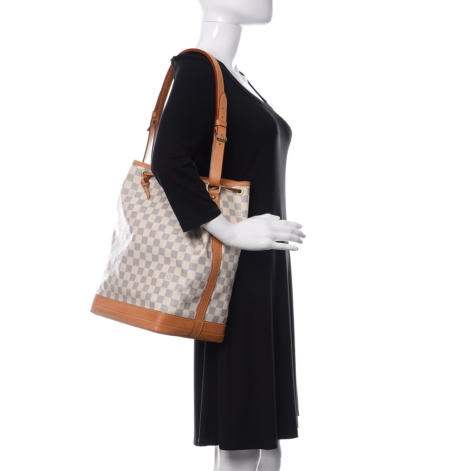 Louis Vuitton Damier Azur Noe 2 of 10