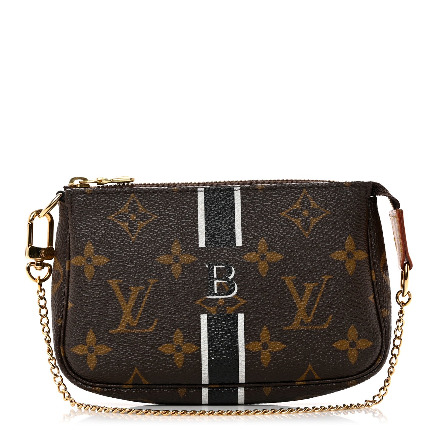 Monogram My LV Heritage Mini Pochette Accessories Black White