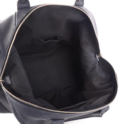 Saint Laurent Pebbled Lambskin Medium Easy Sac Navy Blue 5 of 7