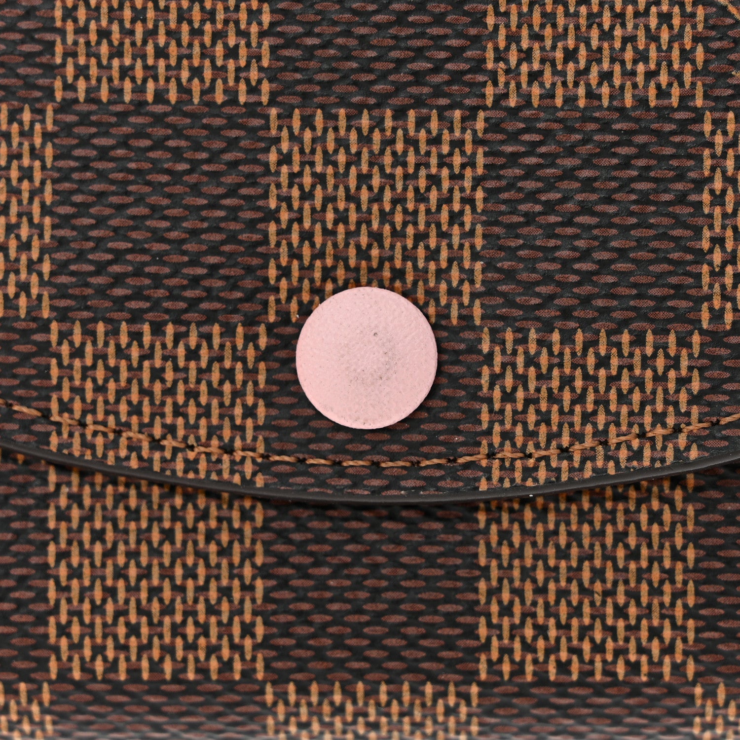 Louis Vuitton Damier Ebene Rosalie Coin Purse Rose Ballerine 8 of 8