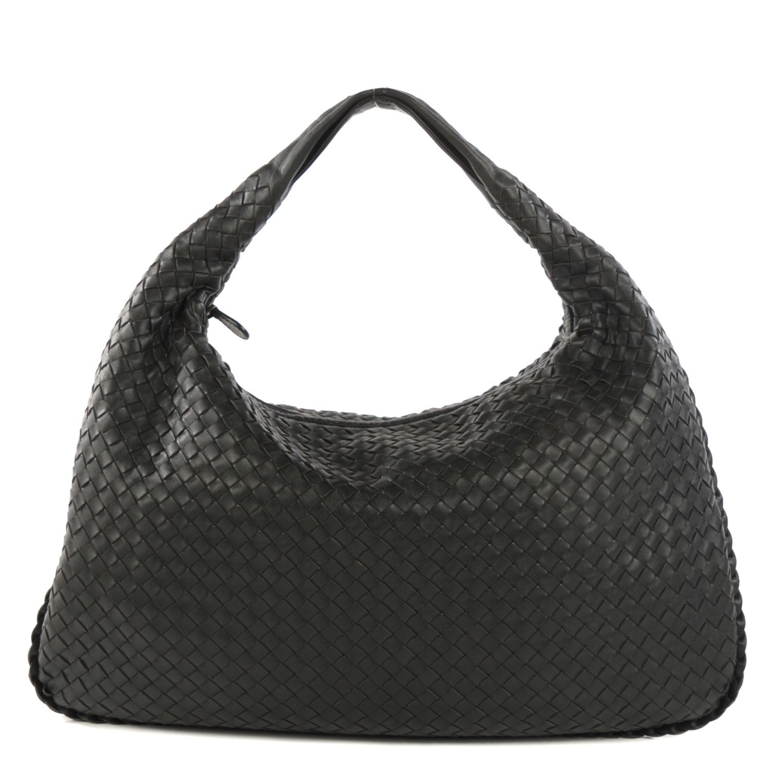 Bottega Veneta Nappa Intrecciato Large Veneta Hobo Nero Black 2 of 16