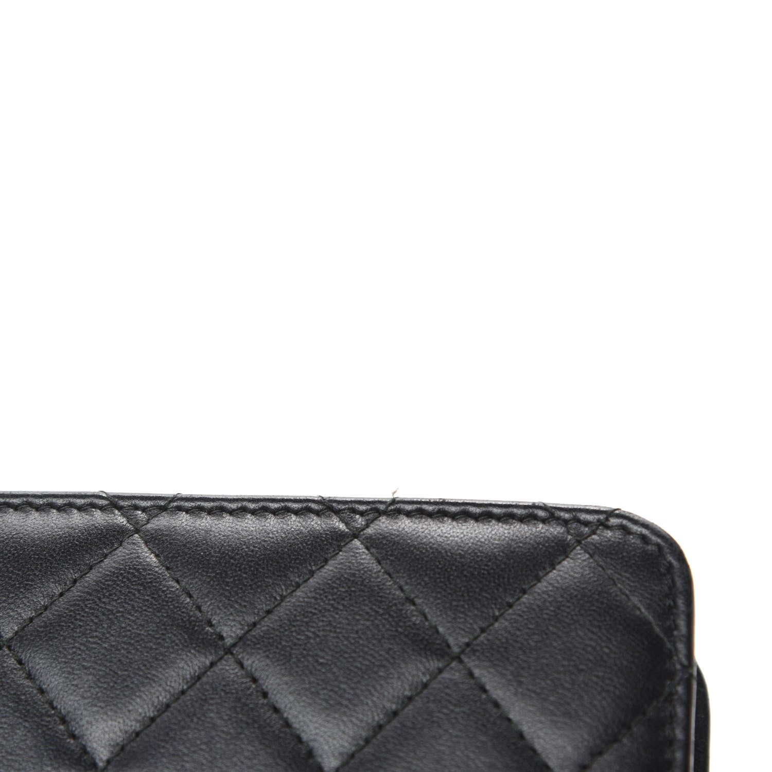 Chanel Lambskin Quilted Trendy CC Wallet On Chain WOC Black 8 of 14