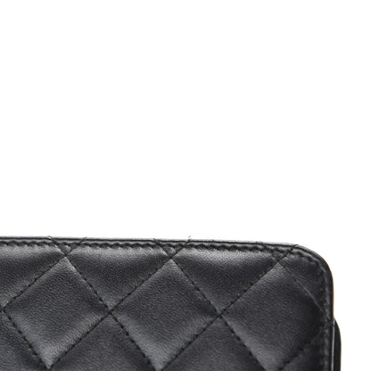 Chanel Lambskin Quilted Trendy CC Wallet On Chain WOC Black 8 of 14