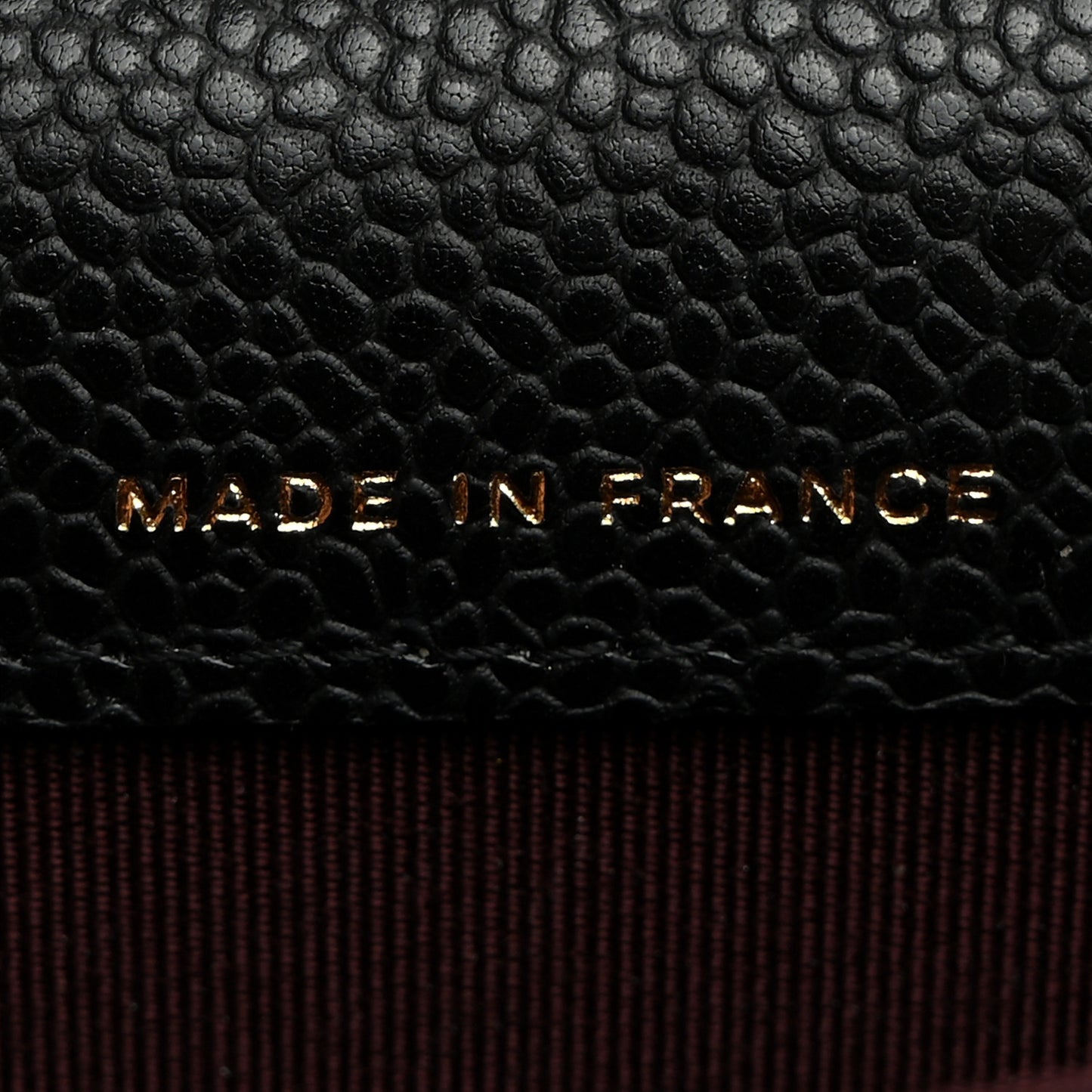 Caviar Quilted Flap Card Holder Wallet Black