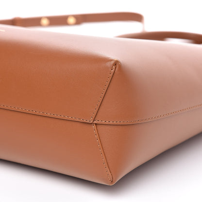 Mansur Gavriel Calfskin North South Tote Saddle 8 of 10