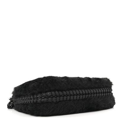 Stella McCartney Eco Fur Tiny Shoulder Bag Black 4 of 9